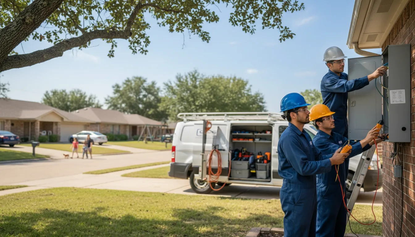 Certified electrician providing emergency electrical services in Pinehurst, ID
